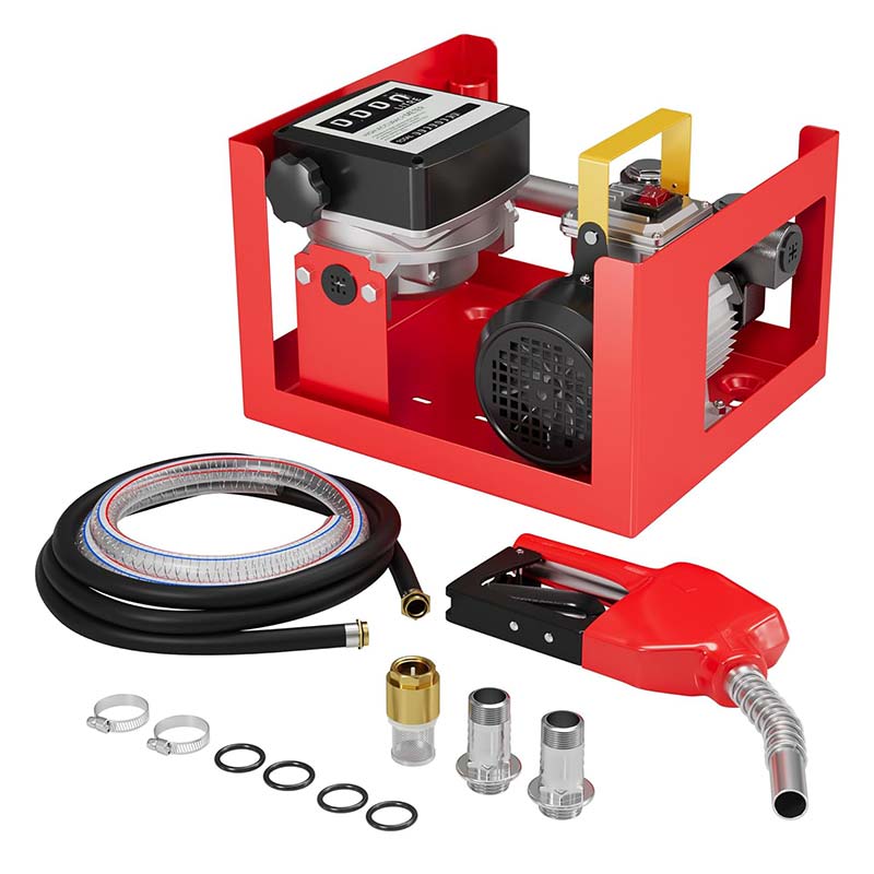 Ηλεκτρικές αντλίες μεταφοράς καυσίμου ντίζελ με μετρητή και αυτόματο ακροφύσιο